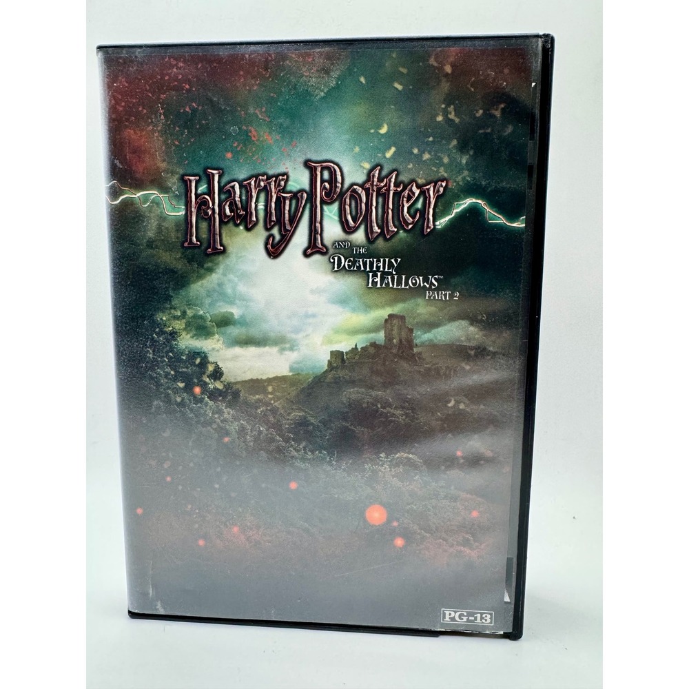 Harry Potter‎ and the Deathly Hallows Part 2 DVD Warner Blockbuster Case 2011
